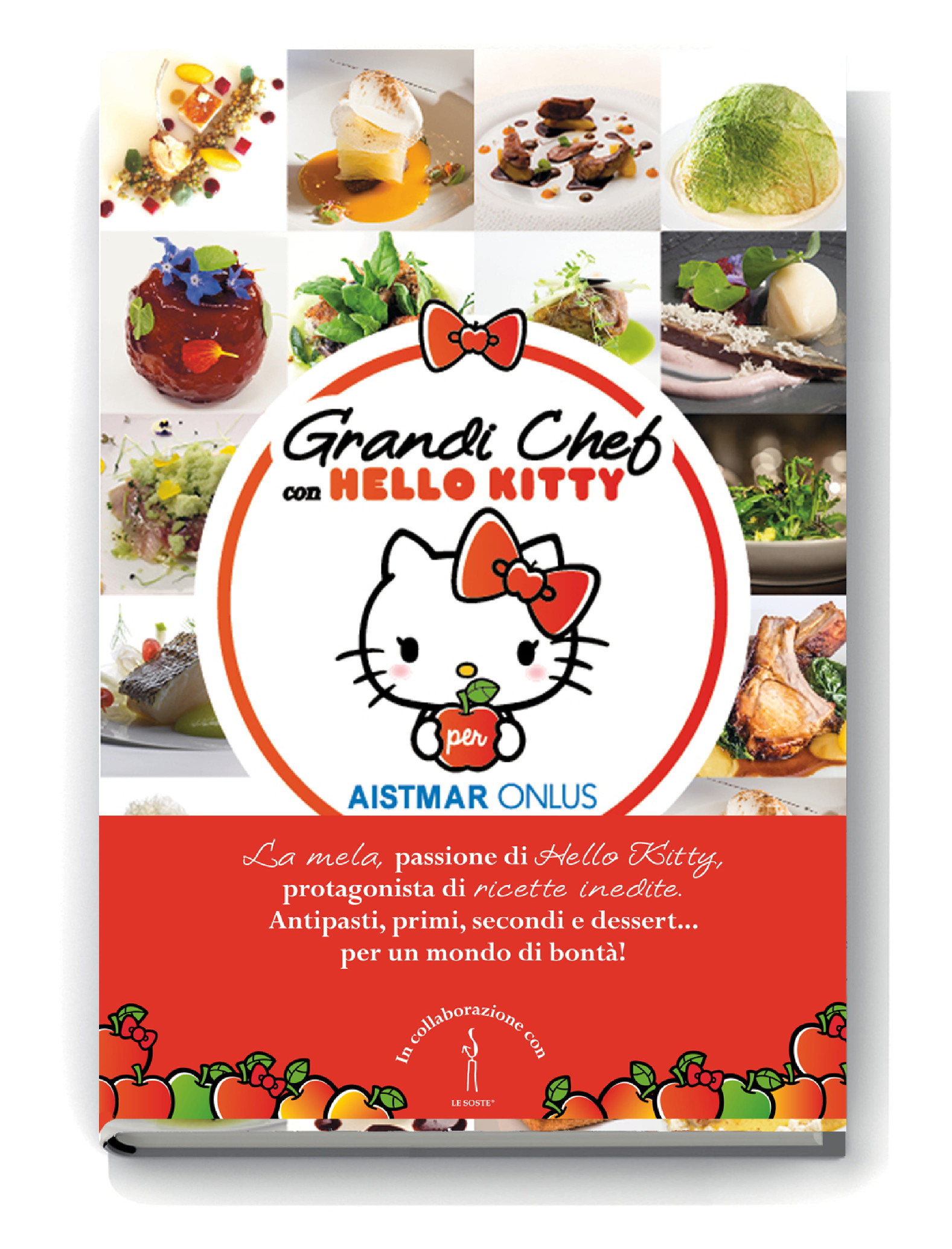 Presentazione del libro “Grandi Chef con Hello Kitty per Aistmar Onlus”